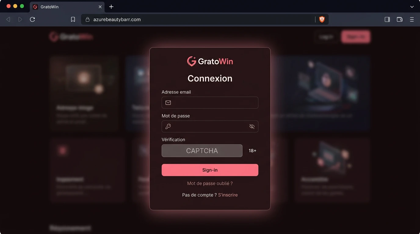 Où et comment se connecter à GratoWin